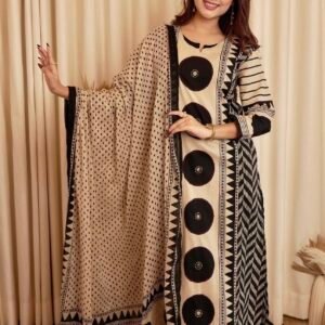 Cotton 3 Piece Printed Lawn Suit