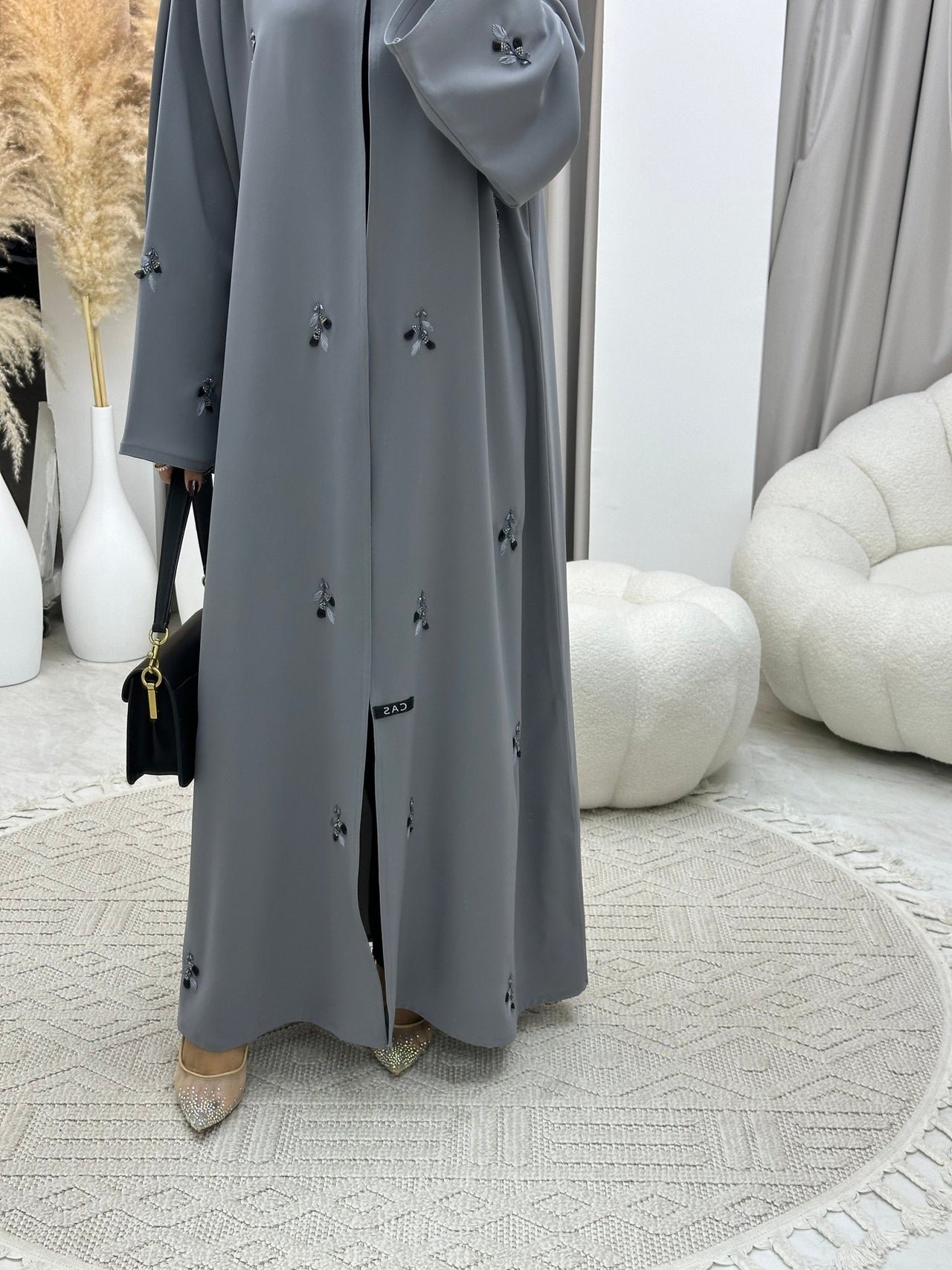 Dubai Cheri Fabrics Abaya - Image 3