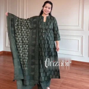 Readymade Three Piece Digital Print Shalwar Kameez